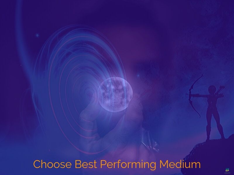 Choose Best Performing Medium